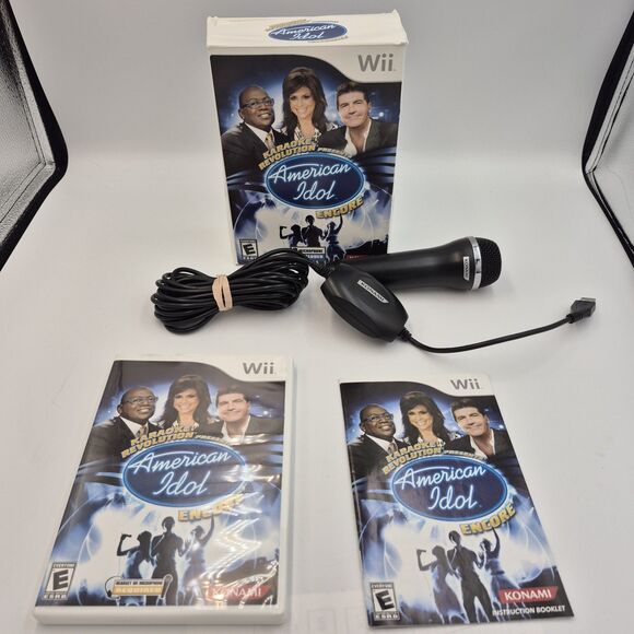 Nintendo Wii American Idol Encore With Mic - Picture 5 of 7